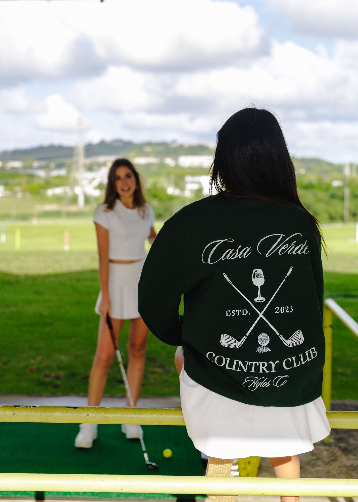 CASA VERDE SWEATSHIRT - GREEN