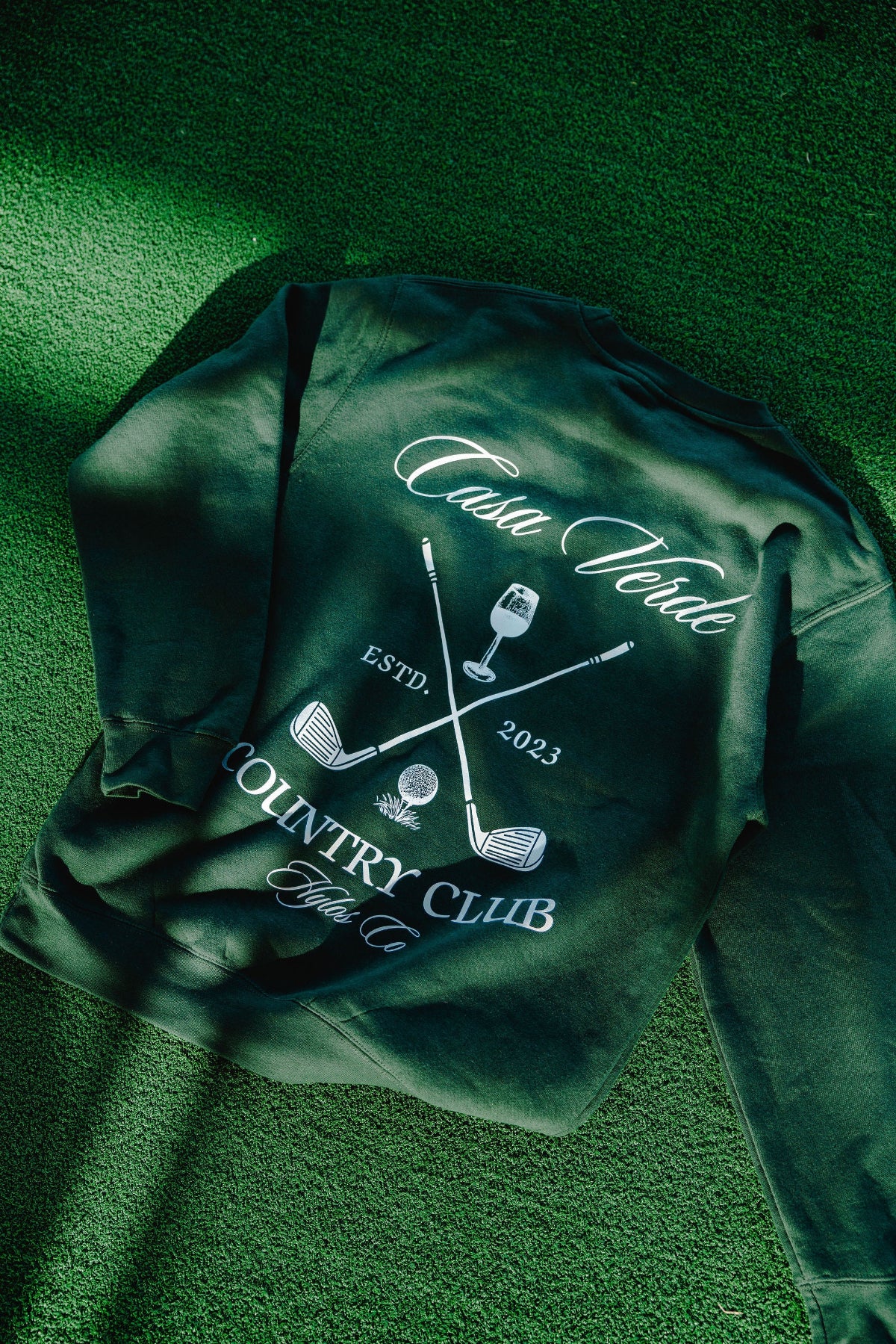 CASA VERDE SWEATSHIRT - GREEN