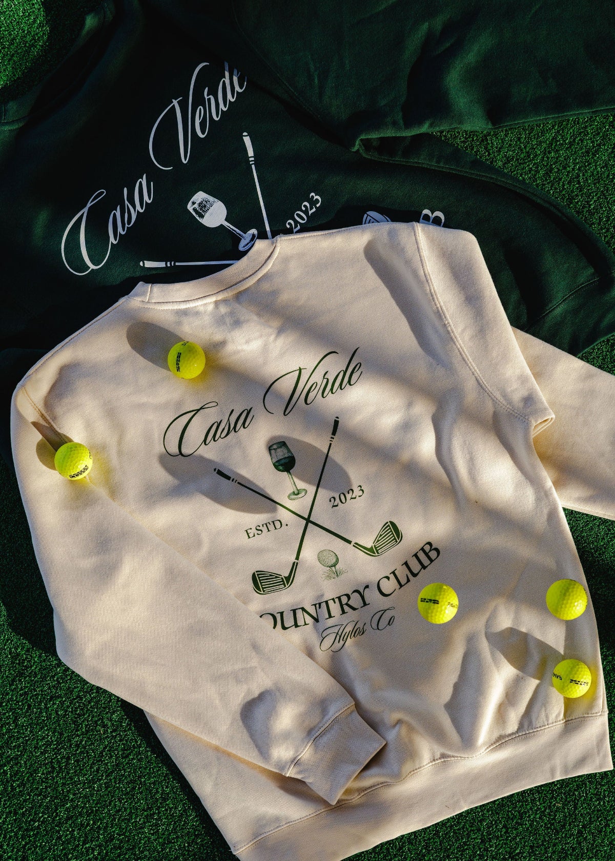 CASA VERDE SWEATSHIRT - CREAM