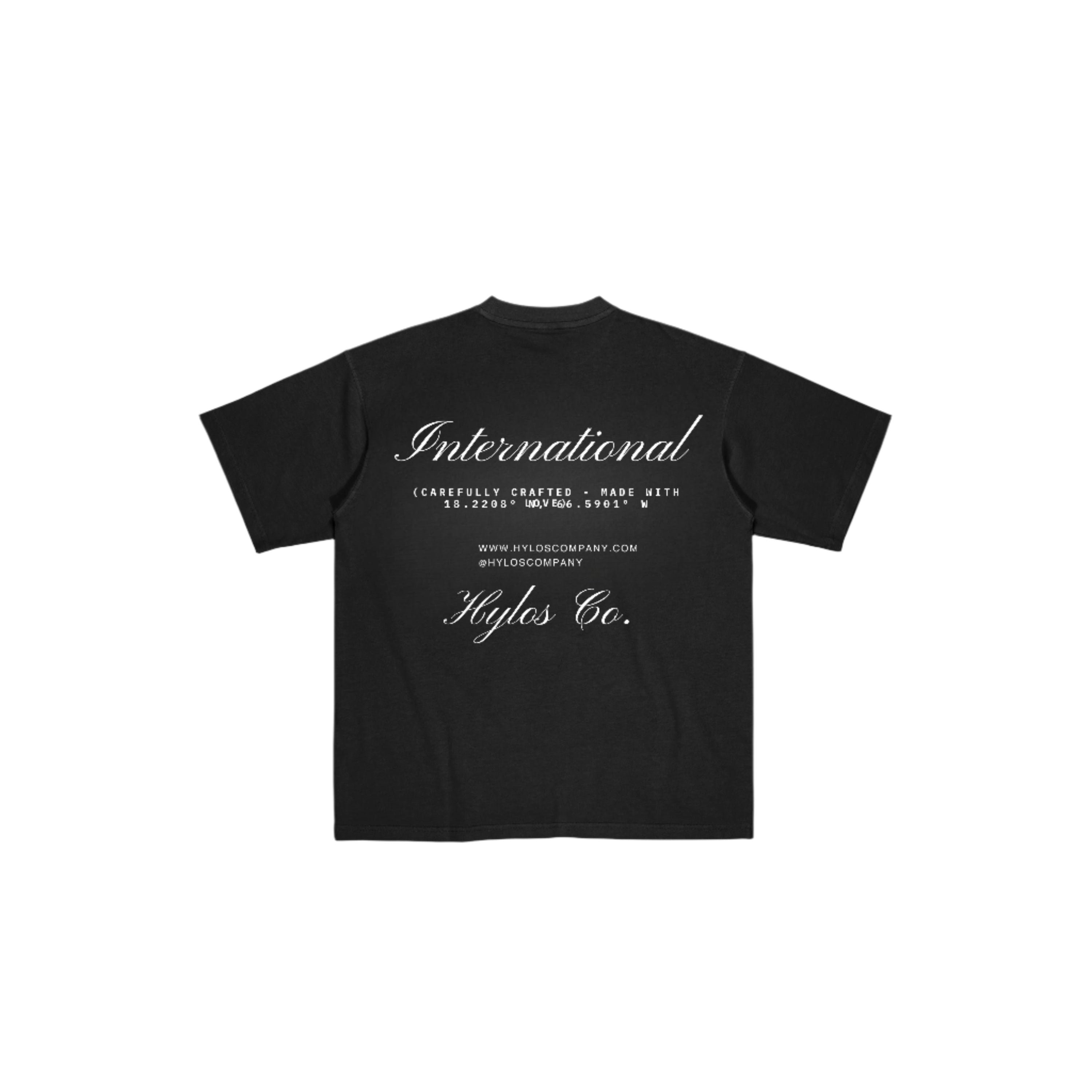 CLUB H TEE - BLACK