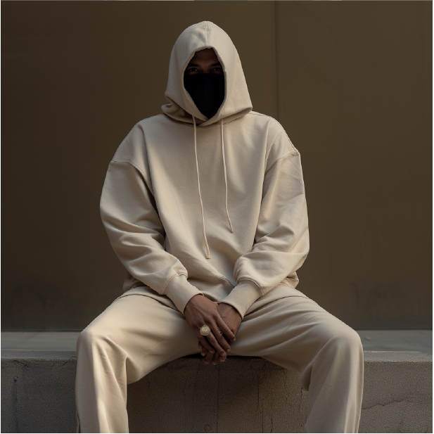 man wearing tracksuit set